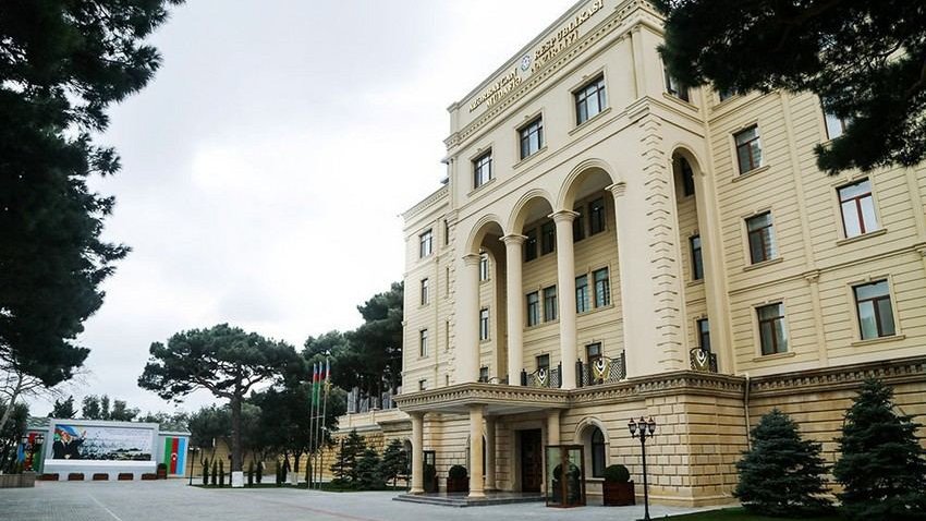 Units of Armenian armed forces in Karabakh handing over all weapons and heavy equipment - Azerbaijani MoD