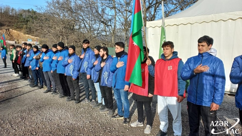 Peaceful protest of Azerbaijani eco-activists on Lachin–Khankendi road enters 120th day