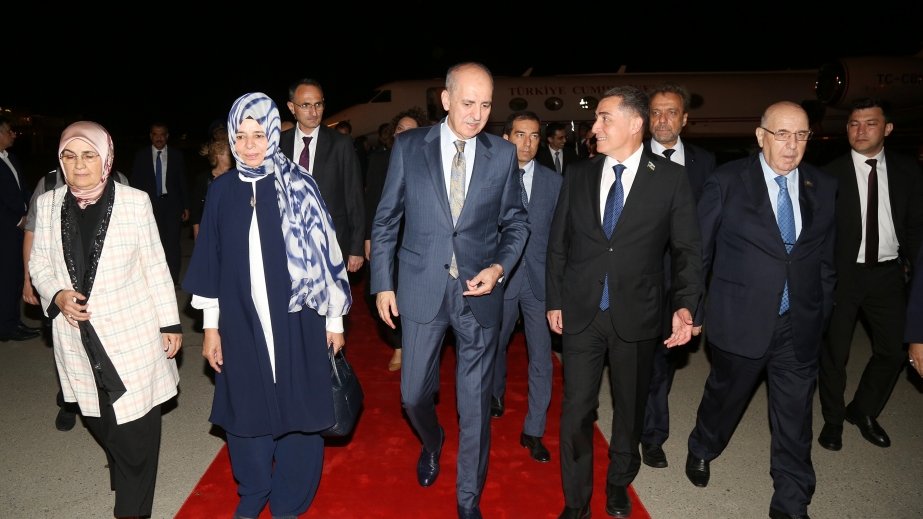 Türkiye’s GNAT Speaker arrives in Azerbaijan for official visit