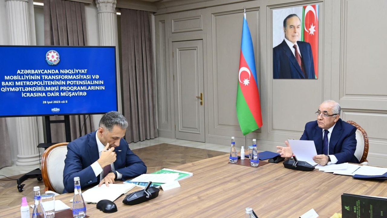 Meeting of Transport Coordination Council held under Azerbaijani PM's chairmanship