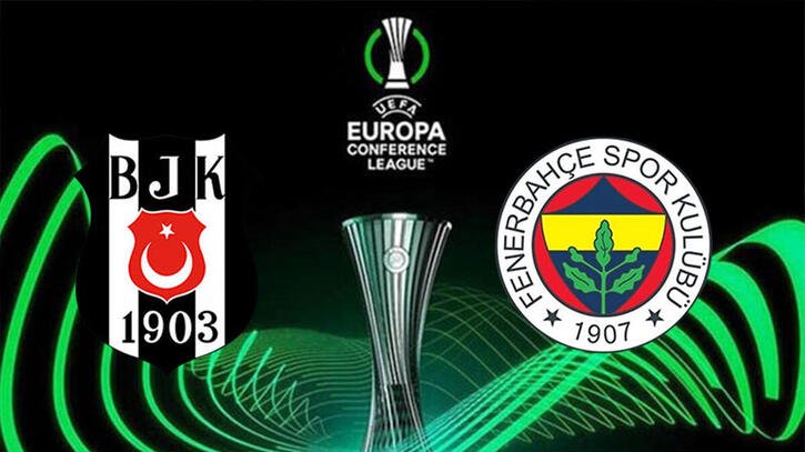 Fenerbahçe ve Beşiktaş'ın Konferans Ligi'ndeki rakipleri belli oldu