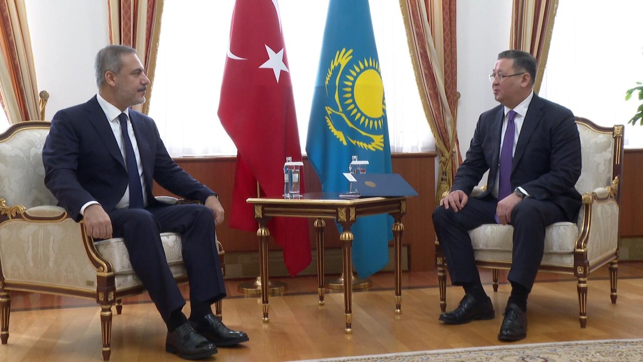 Minister Fidan met with Kazakh Foreign Minister Nurtleu