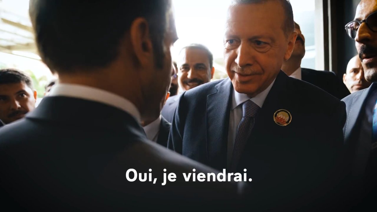 Macron’dan Erdoğan’ın ‘hani gelecektin’ paylaşımı