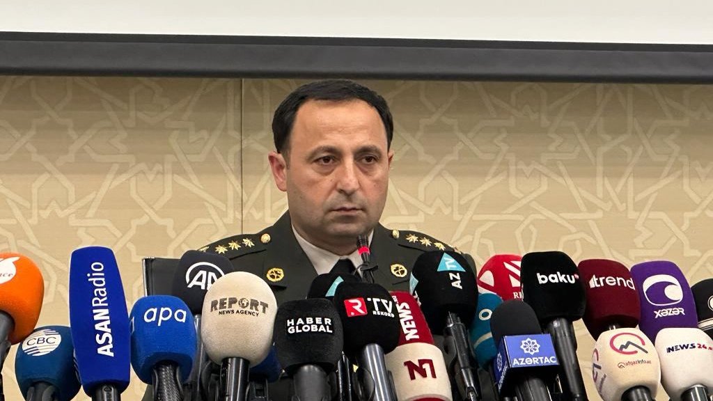 Azerbaijani MoD holds press briefing on anti-terror measures carried out in Karabakh