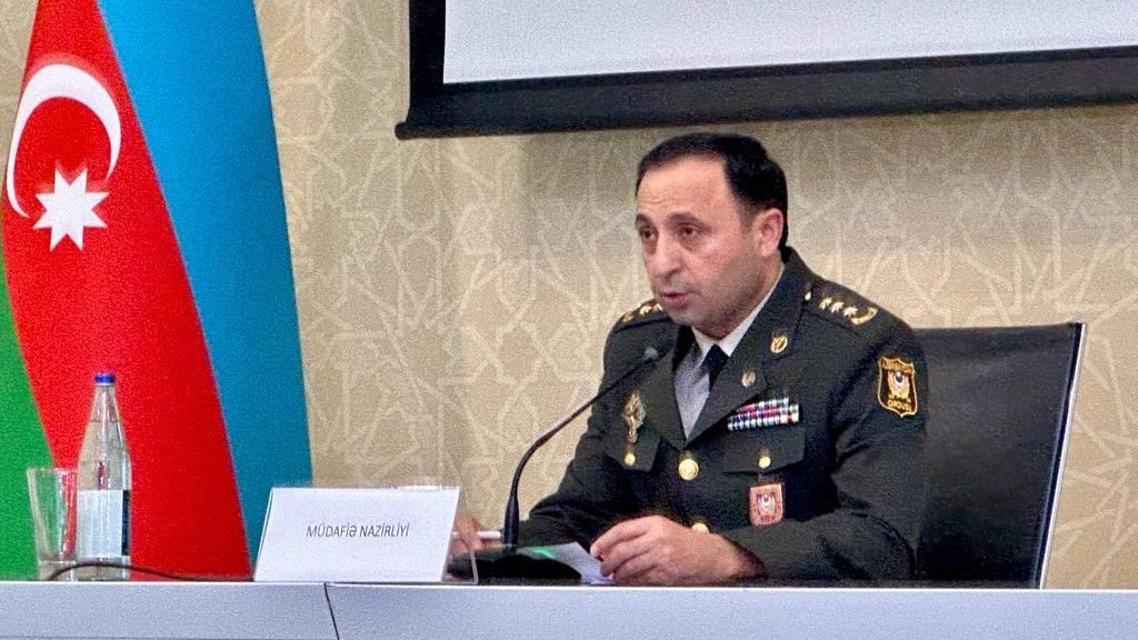 Azerbaijani MoD holds press briefing