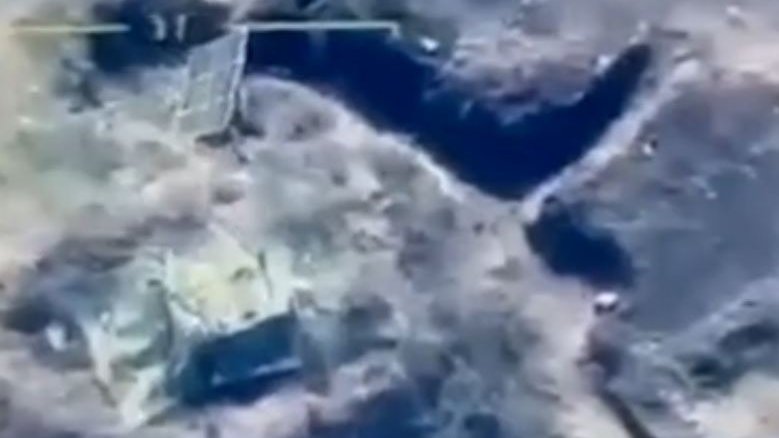 Azerbaijan shares footage of destroying military equipment of Armenian armed formations