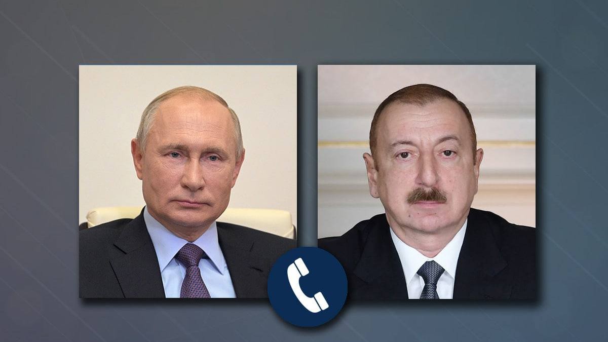 Putin, Aliyev ile telefonda görüştü