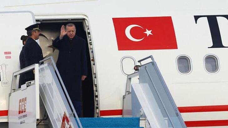 Cumhurbaşkanı Erdoğan Nahçıvan'a gitti