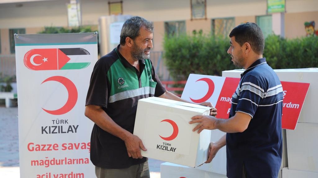 Kızılay’ın Gazze’deki aşevi yeniden yemek çıkarmaya başladı