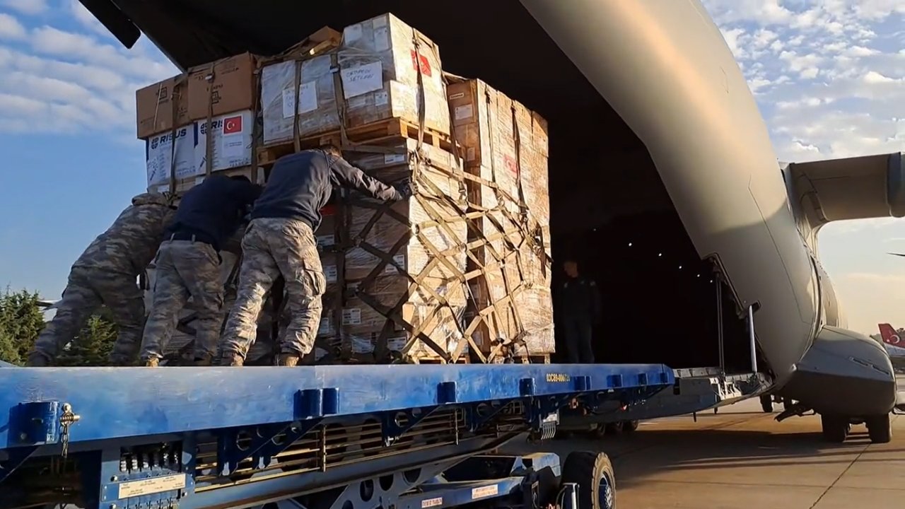 MSB: Aid packages for Gaza are being loaded on aeroplanes