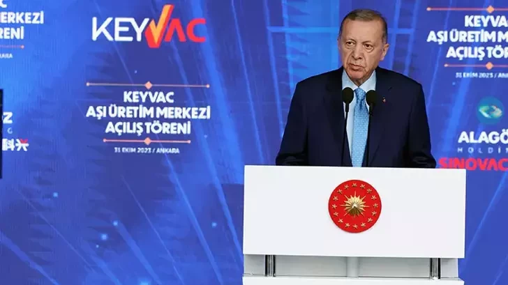 Cumhurbaşkanı Erdoğan: Hepatit A aşısı ülkemizde dünya standartlarında üretilecek