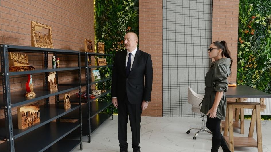 President Ilham Aliyev, First Lady Mehriban Aliyeva attend inauguration of “DOST EVI” branch of DOST Center for Inclusive Development and Creativity in Ismayilli (PHOTO)