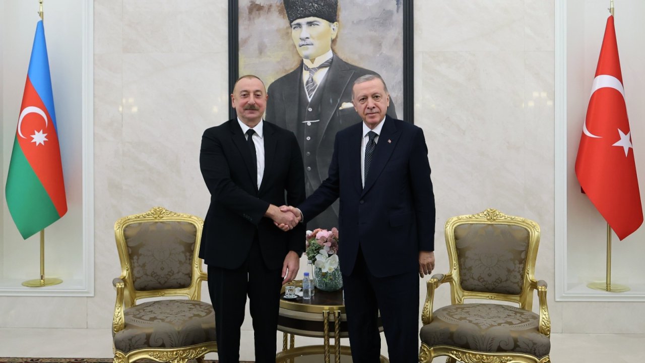 President Erdoğan met with President Aliyev of Azerbaijan