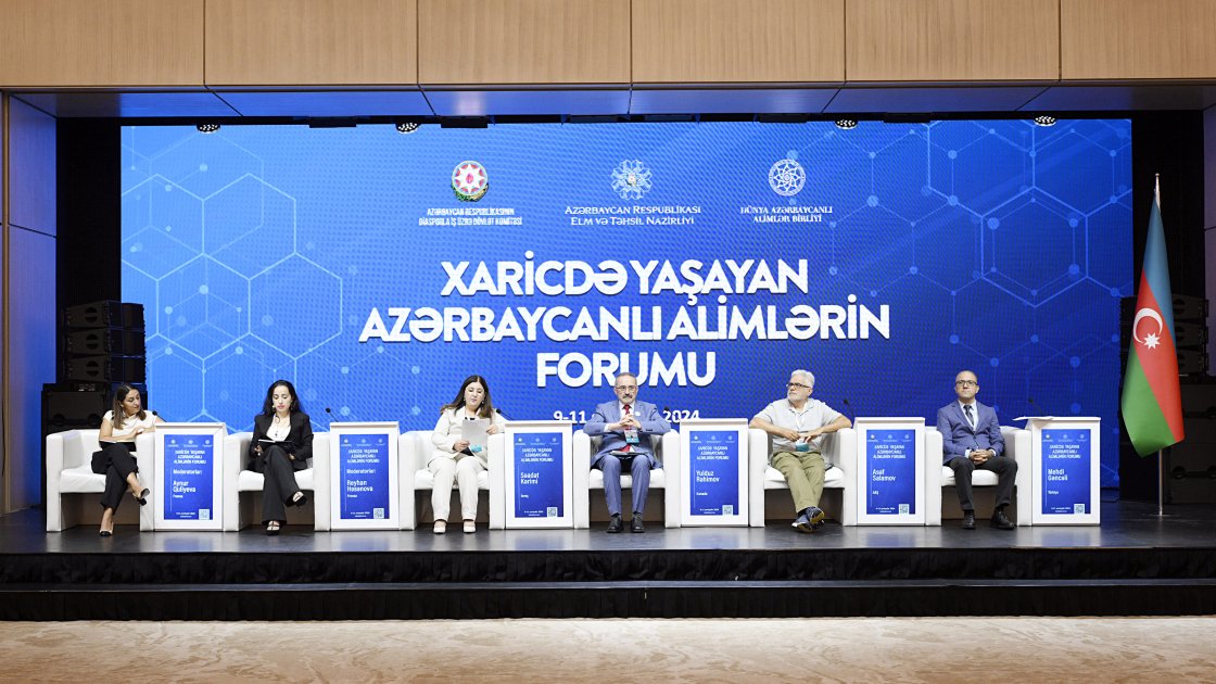 Bakıda Xaricdə Yaşayan Azərbaycanlı Alimlərin Forumu öz işini davam etdirir