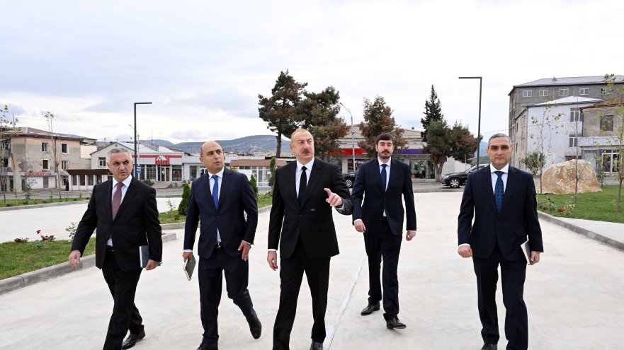 Prezident İlham Əliyev Qarabağ Universitetinin təmirdən sonra açılışında iştirak edib  YENİLƏNİB-2