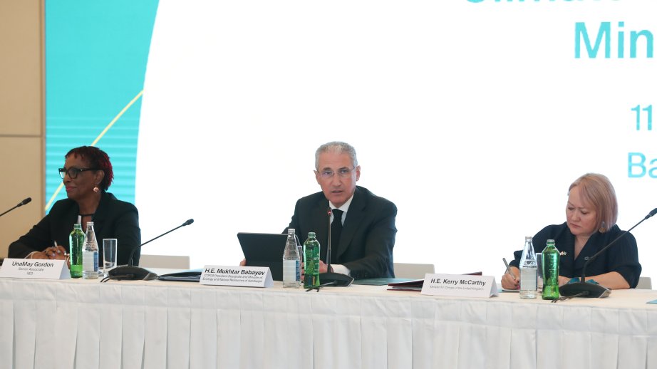 COP29: Nazir: Mitiqasiya və uyğunlaşma maliyyəsinin əlçatanlığını əhəmiyyətli dərəcədə artırmalıyıq