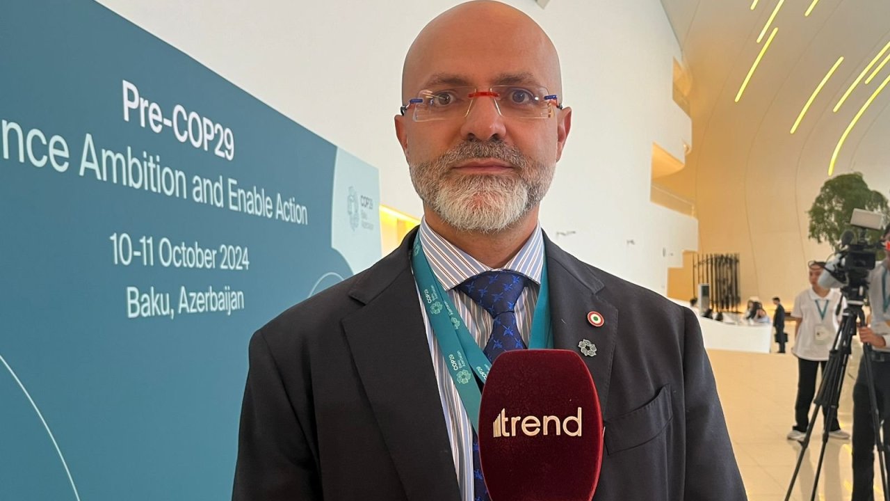 COP29:  Pre-COP29 real dialoqa başlamaq və nəticələr əldə etmək imkanı verir - İtaliyanın xüsusi elçisi