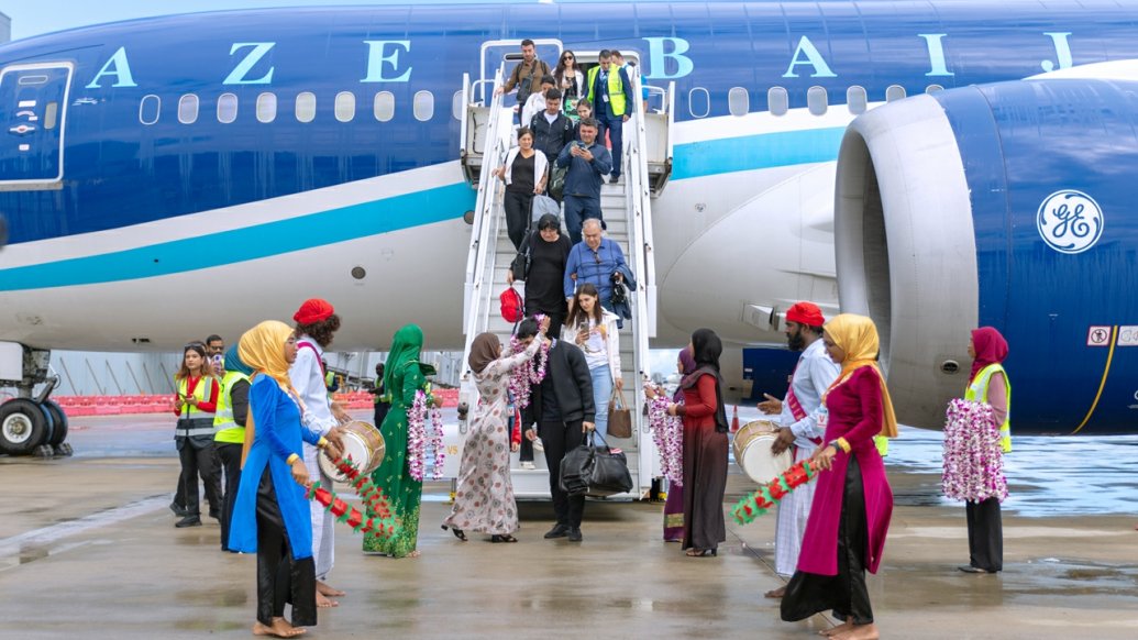 AZAL Bakıdan Maldiv adalarına ilk uçuşunu həyata keçirib