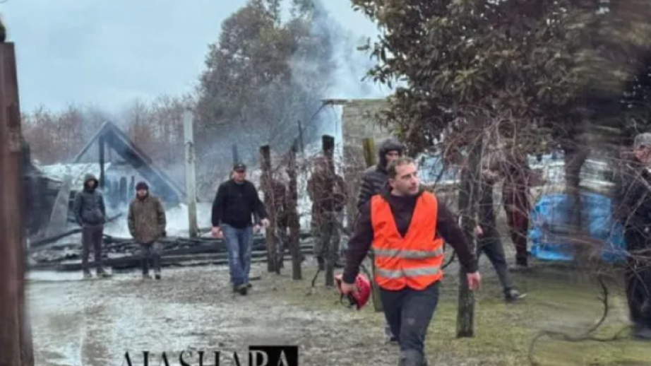 Abxaziyada baş vermiş yanğında beş azyaşlı ölüb