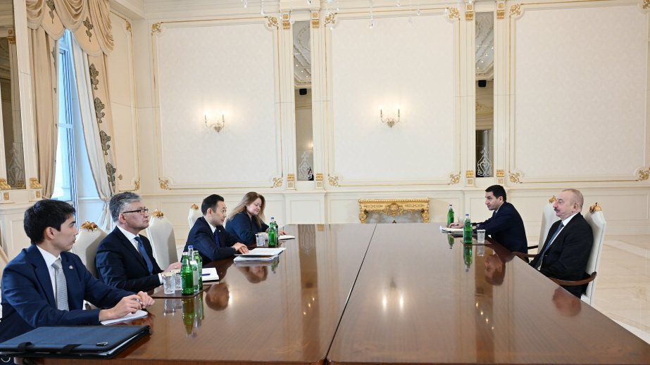 President Ilham Aliyev received Secretary General of the Conference on Interaction and Confidence Building Measures in Asia