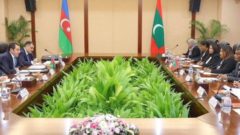 Azerbaijani government mission embarks on visit to Maldives