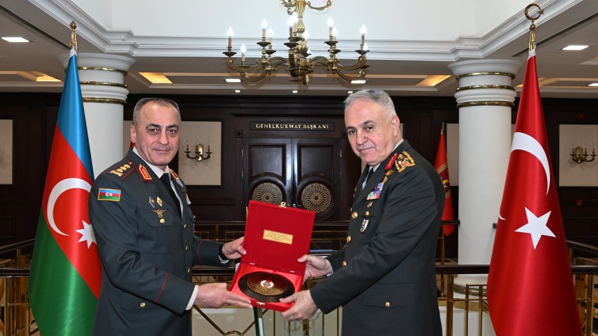 Azerbaijan’s Deputy Defense Minister meets with Chief of General Staff of Turkish Armed Forces