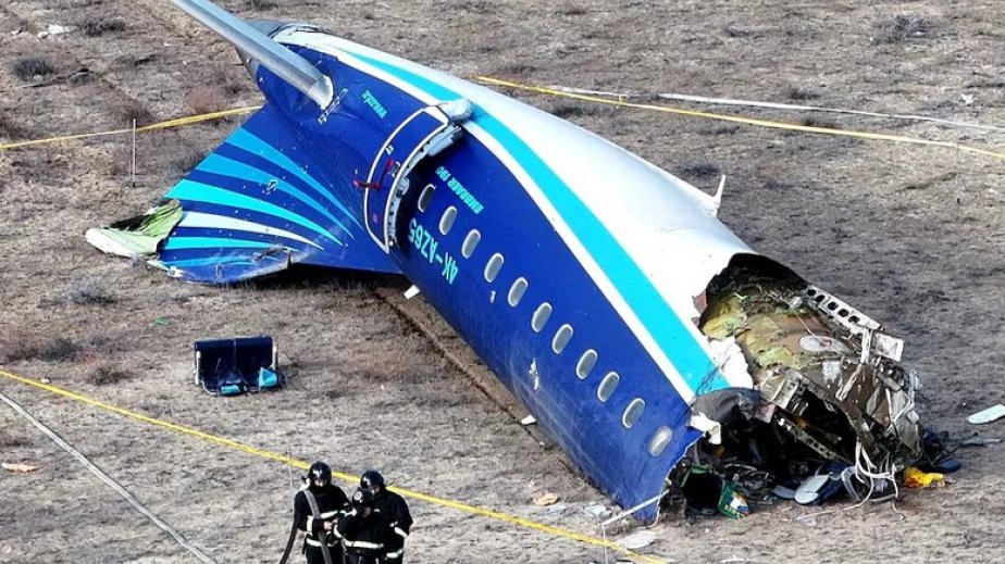 Brief of the preliminary report of the investigation regarding crash of AZAL-owned aircraft near Aktau released