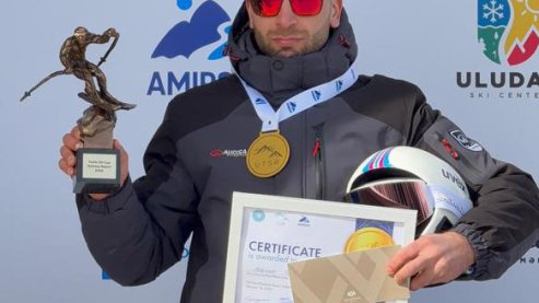 Azerbaijani skiers claim gold and bronze medals at first Turkic Ski Cup in Uzbekistan