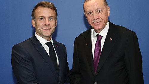 Turkish, French presidents discuss situation in Ukraine