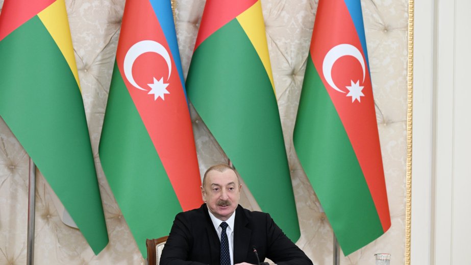 Political relations with Guinea-Bissau are very good - President Ilham Aliyev (FULL SPEECH)