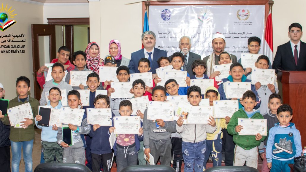 Misir-Azərbaycan Xalqlar Dostluğu Akademiyasında ilk diplomlar təqdim olunub