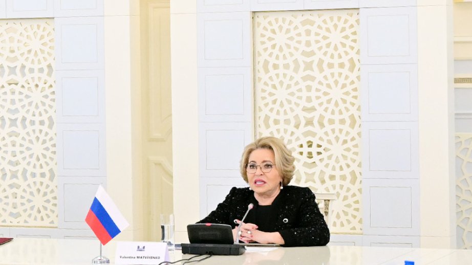 Speaker Valentina Matviyenko: Today, Azerbaijan and Russia are strategic partners and allies